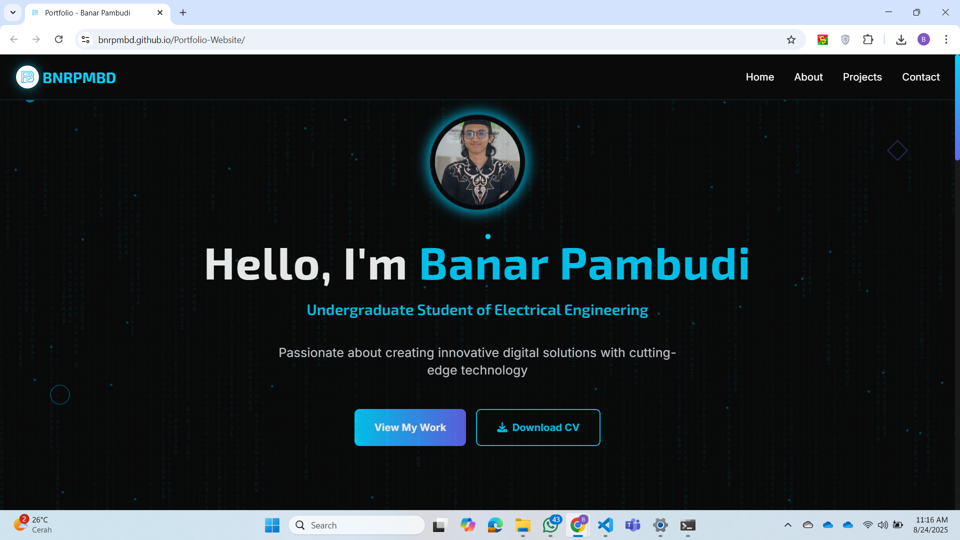 Portfolio Website Project